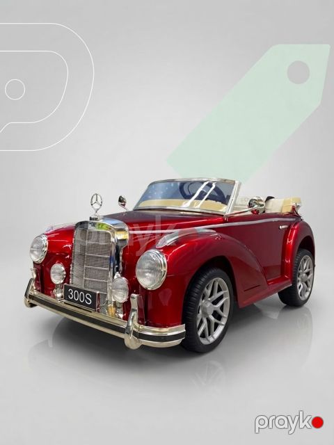 Uşaq elektrik avtomobili Mercedes N-300, qırmızı — Bakı