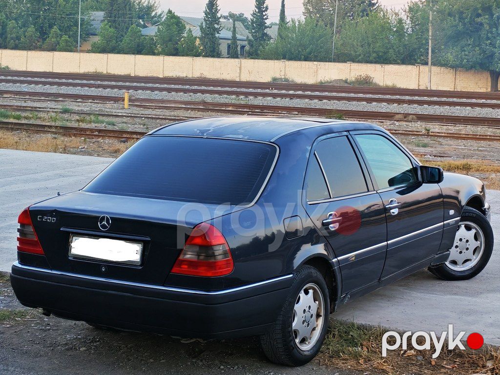 Mercedes C 200, 2.0 L, 1996 il, 187 228 km — Avtomobillər, Bərdə (9)