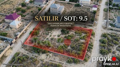 Sabunçu rayonunda 1 otaqlı Torpaq Satılır, 9 sot — Bakı