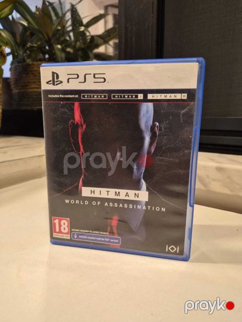 PS5 Hitman World of Assasination oyun diski — Bakı