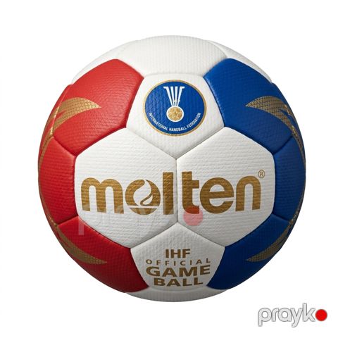 Futbol topu dəri ölçü 3 ağ-göy-qırmızı — Bakı