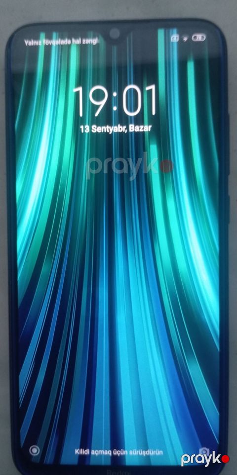 Redmi Note 8, 32 GB, rəng - Mavi, Barmaq izi — Lənkəran