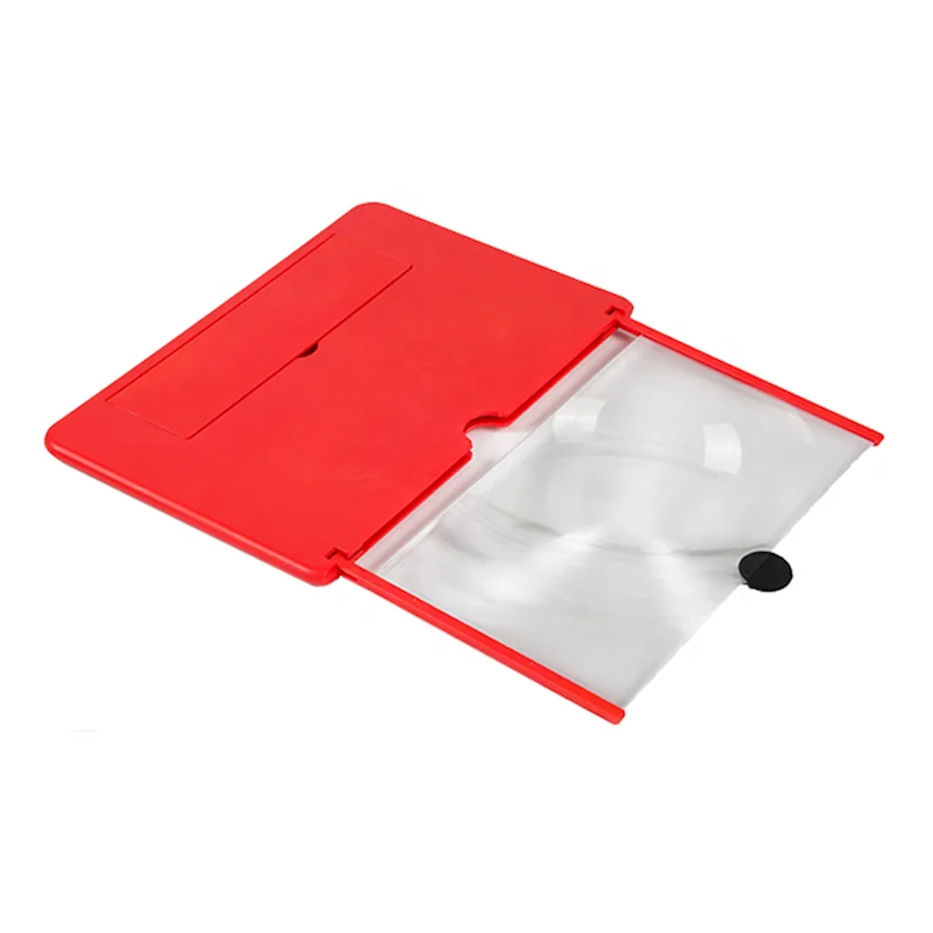 Telefon üçün altlıq Wecool Folding Screen Enlarger 3D-ekran ilə 12" Red — Ev texnikası, Bakı (2)