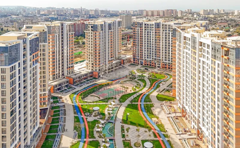Satılır 3 otaqlı Mənzil Yeni tikili 70 m² Bakı, Nərimanov r., Bakmil m — Bakı