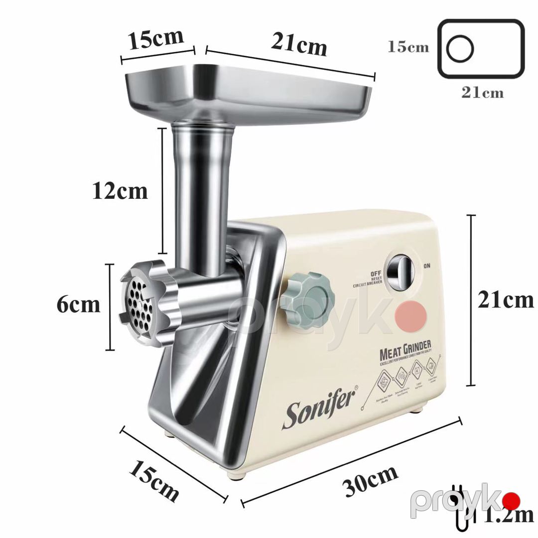 Sonifer SF-5014 1500w Gücündə Elektrikli Ətçəkən maşın — Ev texnikası, Bakı (5)