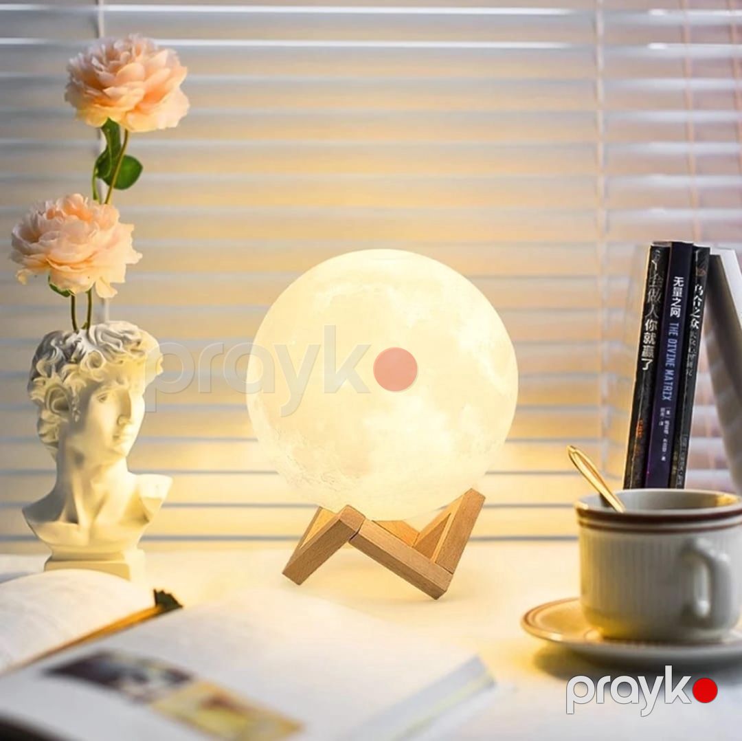 Uşaq lampası 3D Moon Light, ətir həsiyyə — Mallar, Bakı (2)