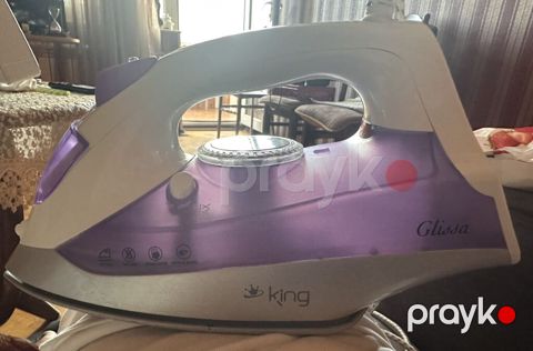 King Glissa buxarlı ütü,5 ay istifade olunub,bütün funksiyaları əla — Bakı