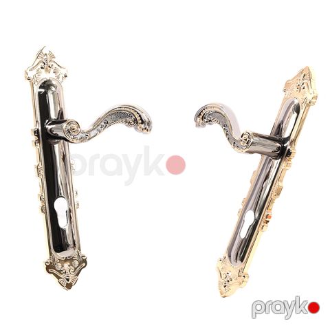 Qapı qolu aynalı 85X zinc qızılı 9640H9225 — Bakı