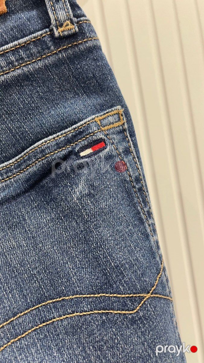 Tommy Hilfiger Straight fit Jeans – W33 L34 şalvarı — Geyim, ayakkabı, aksesuarlar, Bakı (3)
