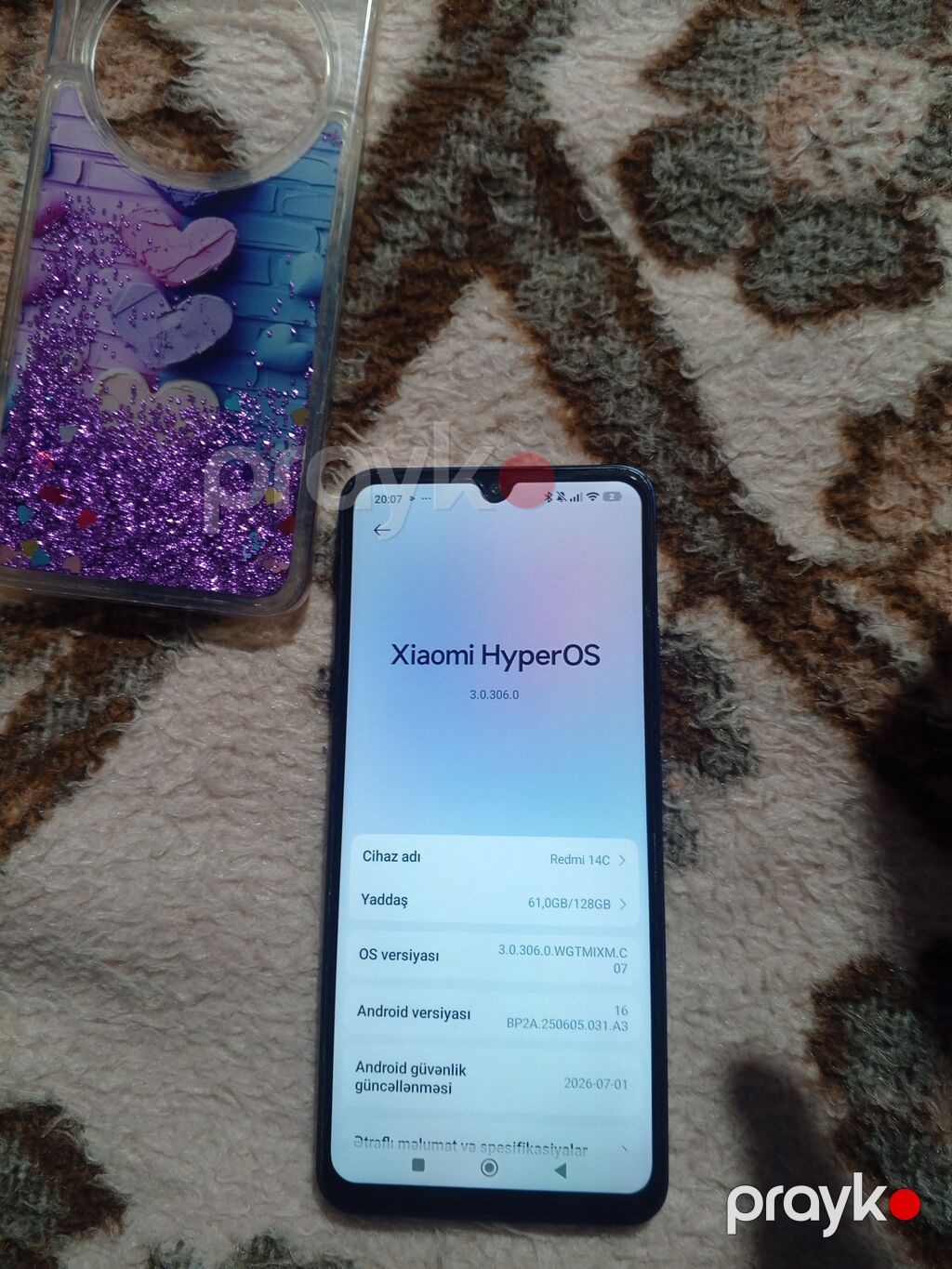 Redmi 14C, 128 GB, rəng - Mavi, İki sim kartlı — Xiaomi, Cəlilabad (2)