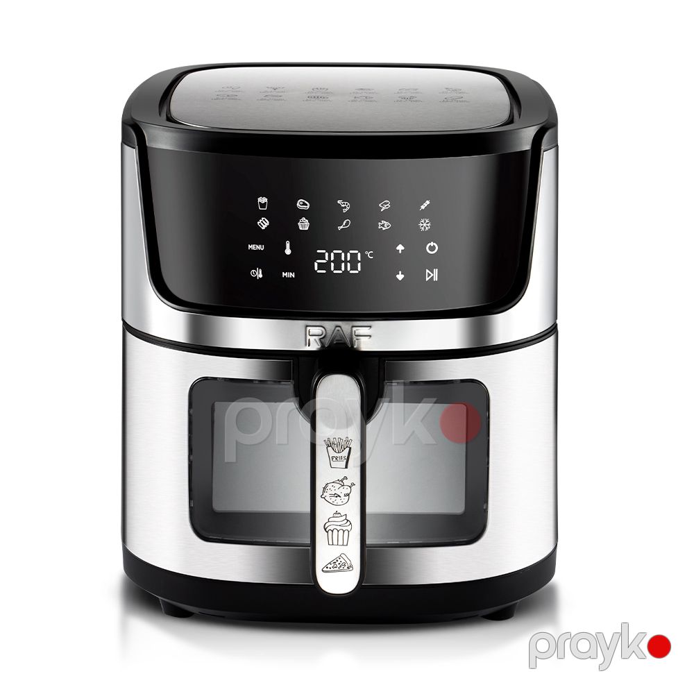 RAF R.5395 1950W Yapışmayan 9L Sensorlu Ekranlı Airfryer Freidora De Aire — Ev texnikası, Bakı (2)