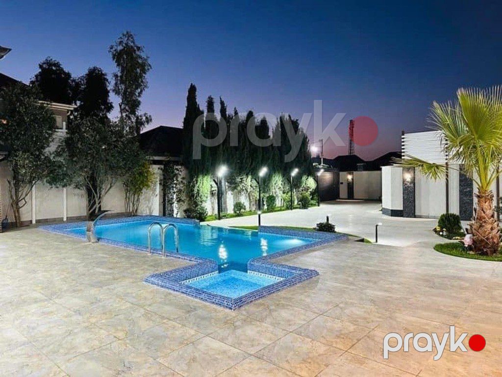 İcarəyə verilir 5 otaqlı həyət evi/bağ evi 450 m² — Ev, villa, Bakı (12)
