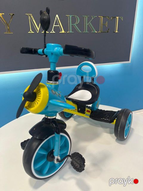 Üçtəkərli velosiped bm7471, mavi — Bakı