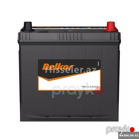 Akkumulyator Delkor 60 Ah R+ 550 A Asia 75d23l — Bakı
