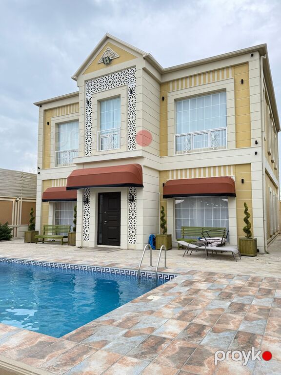 İcarəyə verilir 6 otaqlı həyət evi/bağ evi 400 m² — Ev, villa, Bakı (7)