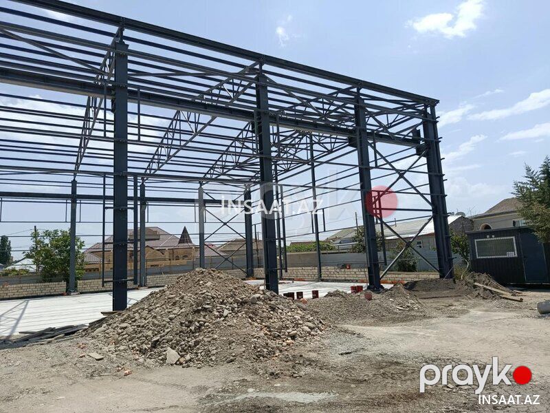 Zavod Qiymətinə Metal Konstruksiya İstehsalı — Tikinti materialları, Bakı (6)