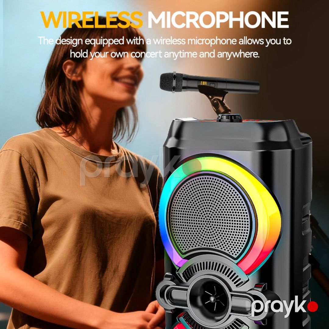 Karaoke bluetooth dinamik — Səs texnikası, Bakı (9)