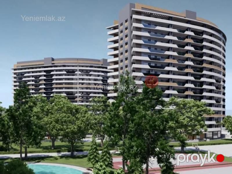 Satılır 3 otaqlı Bina evi menzil (Yeni tikili), 112 m², Binəqədi rayonu — Mənzil, Bakı (2)