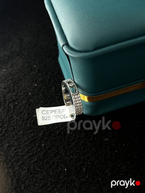 Üzük uniseks 007, gümüş 925 əyar — Bakı