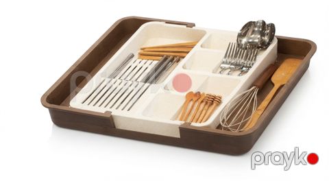 Mətbəx ləvazimatları üçün altlıq, plastik, qəhvəyi/bej — Bakı