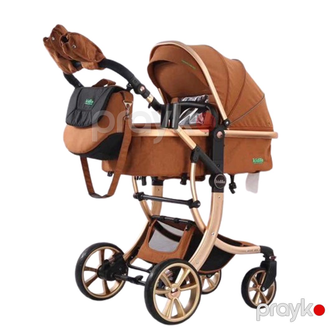 Uşaq arabası Kidilo G600, qəhvəyi — Mallar, Bakı