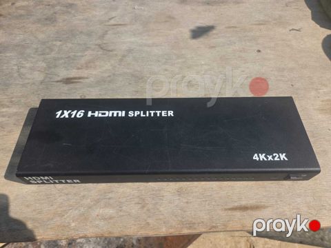 1x16 HDMI Splitter 4K / Full HD, 16 çıxışlı paylayıcı + adapteri — Bakı