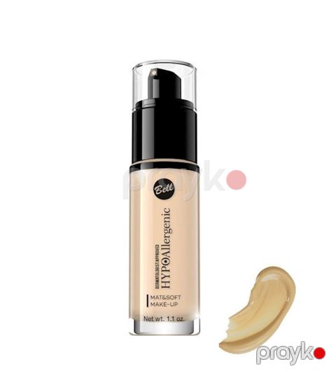 Fluid Bell Hypoallergenic matlaşdırıcı Mat&soft 03 bej 30 ml — Bakı