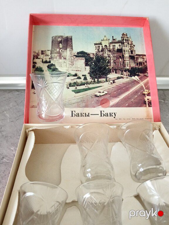Armudu stakan dəsti — Qablar və mətbəx əşyaları, Sumqayıt (3)