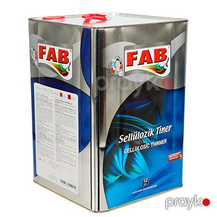 Fab sellülozik tiner 12 l
