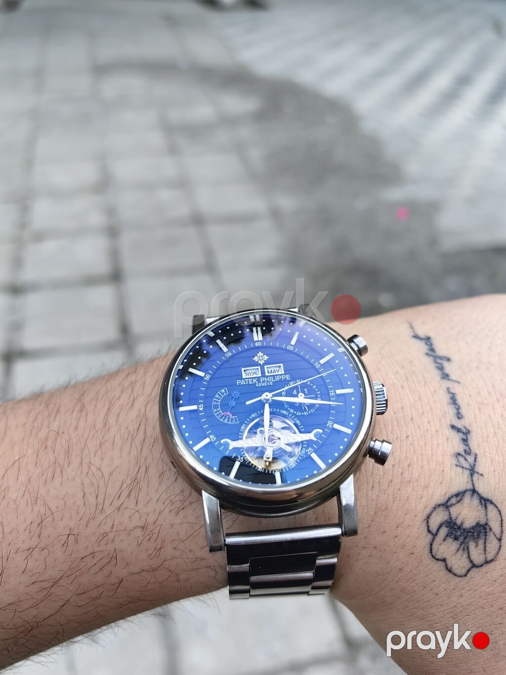 Patek mexaniki saat. yaxşı vəziyyətdə. hazırda sumqayıtdadır, bakıya — Qol saatları, Sumqayıt (5)