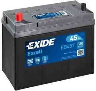 Akkumulyator Exıde Excell 45 Ah L+ EB457 — Bakı