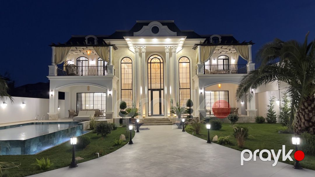 Satılır 6 otaqlı həyət evi/bağ evi 350 m² — Ev, villa, Bakı (3)