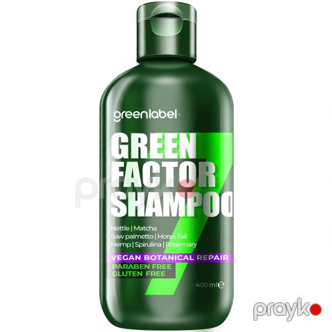 Saçlar üçün şampun Greenlabel Green Factor, 400 ml — Bakı