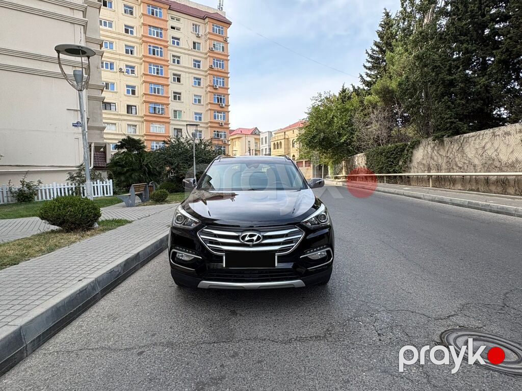 Hyundai Santa Fe, 2.0 L, 2018 il, 48 000 km — Avtomobillər, Bakı (5)