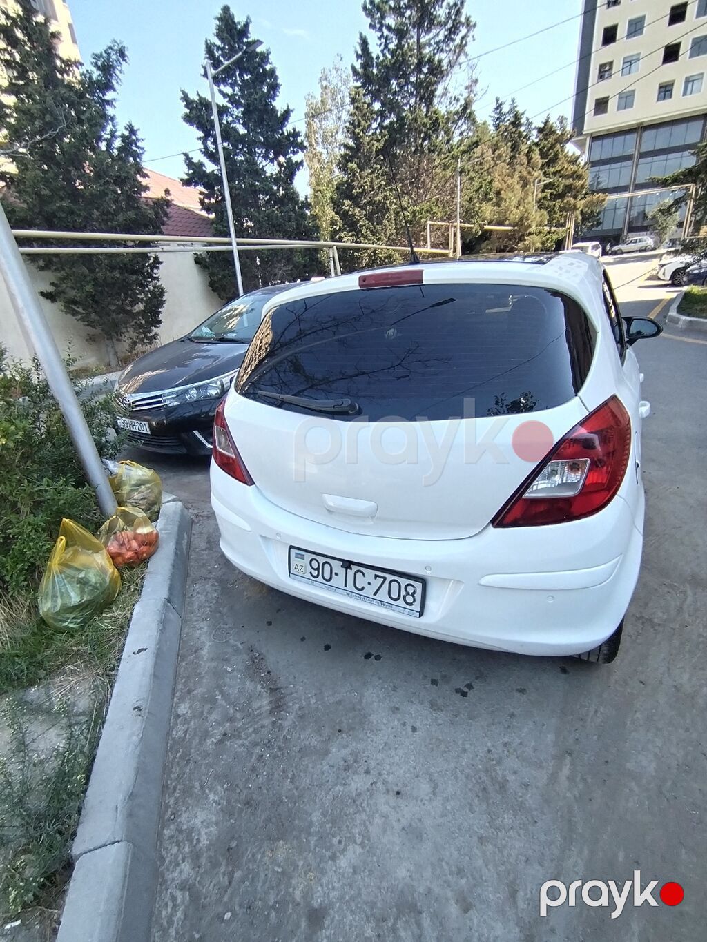 Opel Corsa hatchback – ağ rəng, 5 qapı.2013 il. Motor-1.4 — Avtomobillər, Bakı (4)