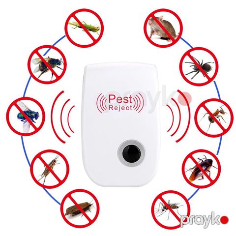 2 ədəd Pest Reject Elektron Siçan və Həşərat Qovucu Ultrasonik Zərərvericilərə Qarşı Ağcaqanad Qovucu — Bakı