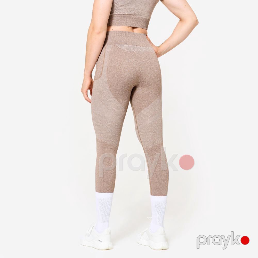 Qadınlar üçün leqqins Decathlon 8757029, qəhvəyi, ölçü XS — Mallar, Bakı (3)