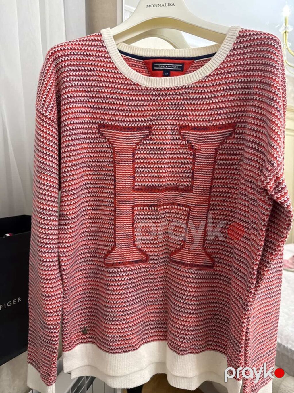 Tommy Hilfiger sviteri - Model: TH logolu trikotaj sviter - Rəng — Uşaq geyimi, Bakı (2)