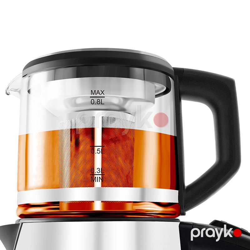 Lexical LTM-0855 Şüşə Elektrik Çaydan Dəsti – 2.8 L Ümumi Həcm — Elektrik çaydanları və termoslar, Bakı (2)