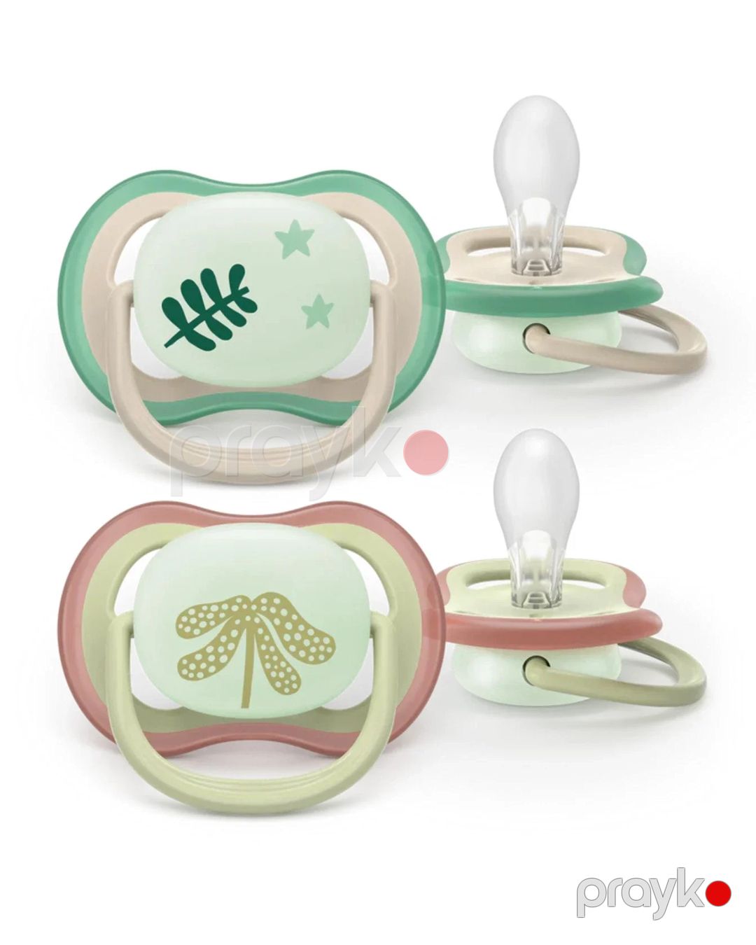 Əmzik Philips Avent Ultra Air Nightime, qız üçün, 6-18 ay, 2 ədəd - SCF376/31 — Mallar, Bakı