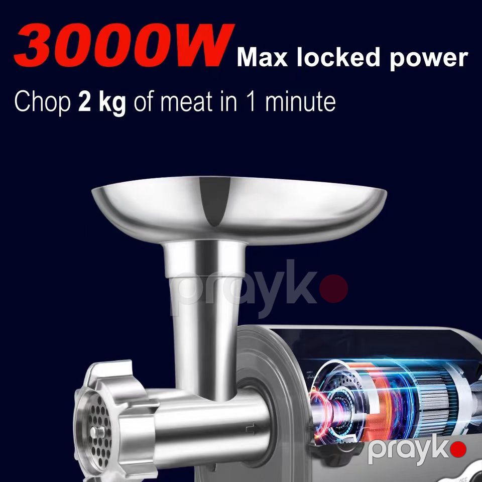 Sonifer SF-5012 3000w gücündə Ətçəkən maşın — Ev texnikası, Bakı (2)