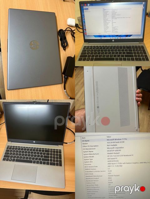 HP 255 15.6 inch G10 noutbuk 2025 fevralda alınıb maksimum 2 ay — Bakı