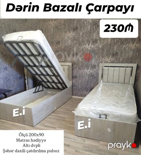 Yeni, Təknəfərlik çarpayı, Bazalı — Saray
