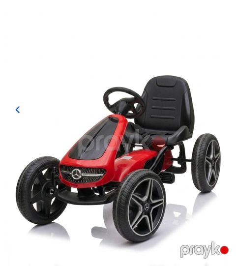 Uşaqlar üçün velomobil XG2, qırmızı/qara — Bakı
