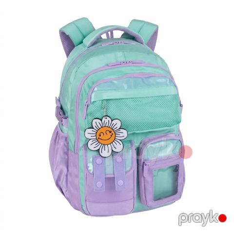 Məktəb çantası CoolPack Mint Pastel F154972, poliester, açıq yaşıl, 31x15 sm — Bakı