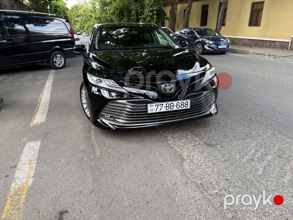 Toyota Camry, 2.5 L, 2018 il, 153 000 km — Avtomobillər, Şəmkir (3)