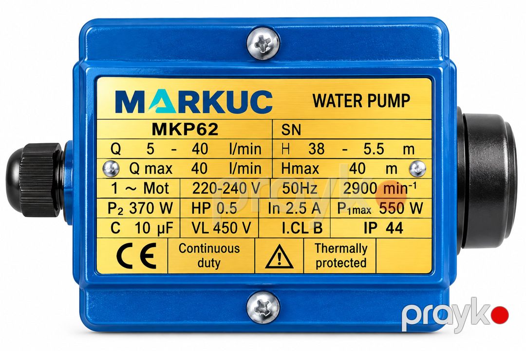 Su nasosu-hidrofor Marquis MKP62 — Mallar, Bakı (2)