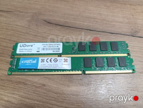 DDR3 16GB (8×8) 1600MHz RAM — Bakı