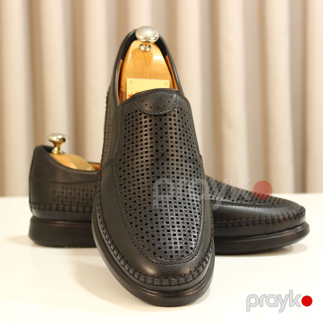 Kişilər üçün sliper Kamuel 2-79 5200, qara, təbii dəri, ölçü 40 — Mallar, Bakı (2)