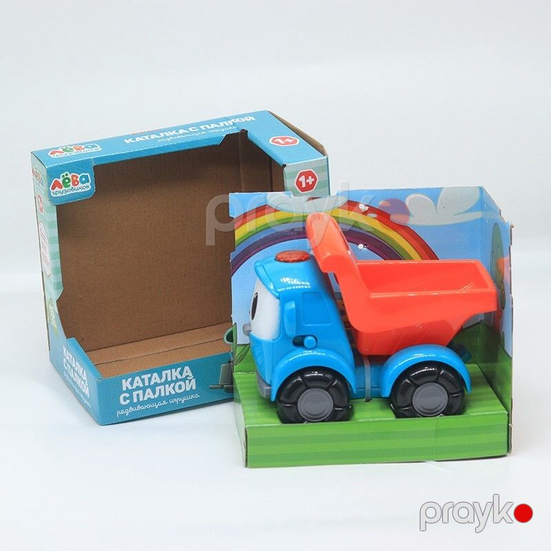 Kamaz, plastik, göy/narıncı — Mallar, Bakı (2)